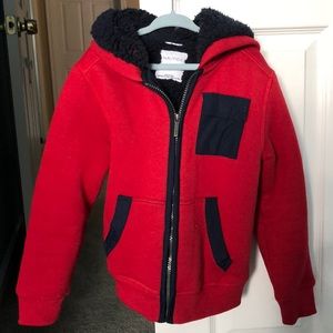 Boys Nautica Shearling Lined Jacket Size 5/6
